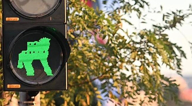 TRAFİK IŞIKLARINA TRUVA DOKUNUŞU