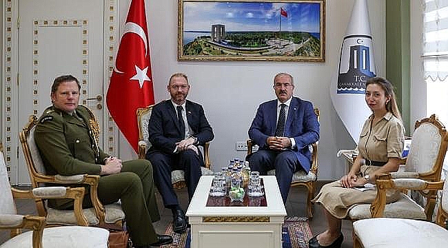 YENİ ZELANDA BÜYÜKELÇİSİ'NDEN VALİ TORAMAN'A ZİYARET