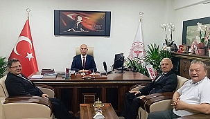 BAŞHEKİMLERDEN SAĞLIK MÜDÜRÜ GÖRGÜLÜ'NE HAYIRLI OLSUN ZİYARETİ