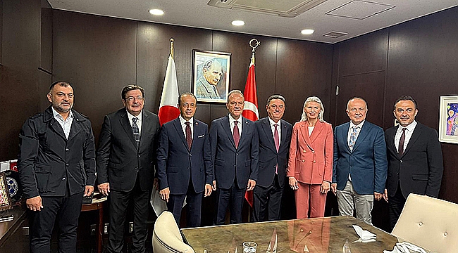 BAŞKAN ERKEK'İN JAPONYA PROGRAMI SÜRÜYOR