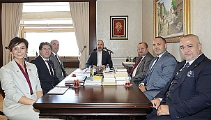 BİGA TSO'DAN BAKAN YARDIMCISI BÜLENT TURAN'A ZİYARET