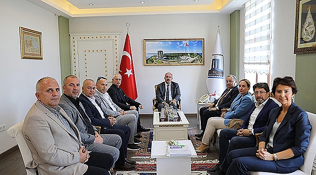 BİGA TSO'DAN VALİ TORAMAN'A ZİYARET