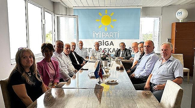  BİGA TSO YÖNETİMİNDEN SİYASİ PARTİLERE VE MUHTARLARA ZİYARET