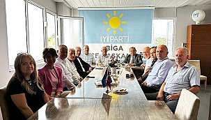 BİGA TSO YÖNETİMİNDEN SİYASİ PARTİLERE VE MUHTARLARA ZİYARET