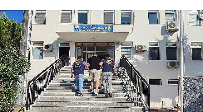 ÇANAKKALE'DE KESİNLEŞMİŞ HAPİS VE PARA CEZASI BULUNAN 15 ŞAHIS YAKALANDI