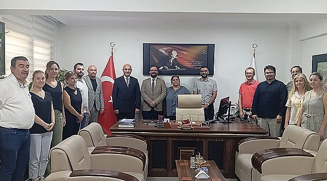 ÇANAKKALE İL SAĞLIK MÜDÜRÜ DR. HAKAN GÖRGÜLÜ'YE HAYIRLI OLSUN ZİYARETİ