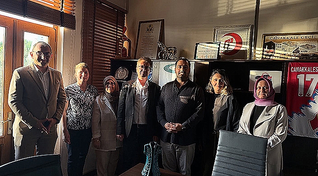 ÇANAKKALE KENT KONSEYİ BİRLİK VAKFI'NI AĞIRLADI