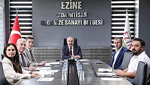 ÇANAKKALE VALİSİ TORAMAN'DAN EZİNE GIDA İHTİSAS OSB'YE ZİYARET