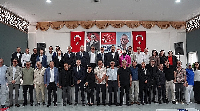 CHP ÇANAKKALE İL BAŞKANLIĞI YENİCE İLÇE KONGRESİNE KATILDI