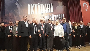 CHP MERKEZ İLÇE KONGRESİ COŞKUYLA GERÇEKLEŞTİRİLDİ