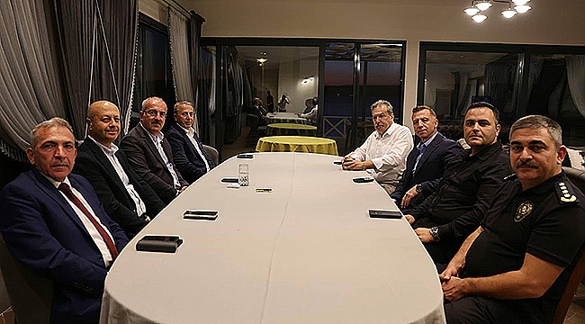 EMNİYET MÜDÜRÜ KENAN KURT'A ANLAMLI UĞURLAMA