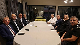 EMNİYET MÜDÜRÜ KENAN KURT'A ANLAMLI UĞURLAMA