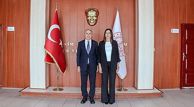  EMNİYET MÜDÜRÜ KURT'TAN VEDA ZİYARETİ