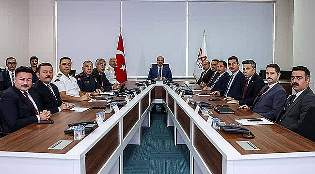 İL GÜVENLİK, ASAYİŞ VE KOORDİNASYON TOPLANTISI GERÇEKLEŞTİRİLDİ