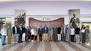  İYİ PARTİ ÇANAKKALE MİLLETVEKİLİ RIDVAN UZ'DAN, ÇTSO ZİYARETİ