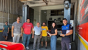 KÜÇÜK SANAYİ SİTESİNDE ATIK YÖNETİMİNE İLİŞKİN BİLGİLENDİRME YAPILDI