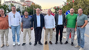 MİLLETVEKİLİ İSMET GÜNEŞHAN TANDOĞAN MİTİNGİNE KATILDI