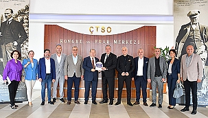 ŞADAN DOĞAN'DAN, ÇANAKKALE TİCARET VE SANAYİ ODASI'NA ZİYARET