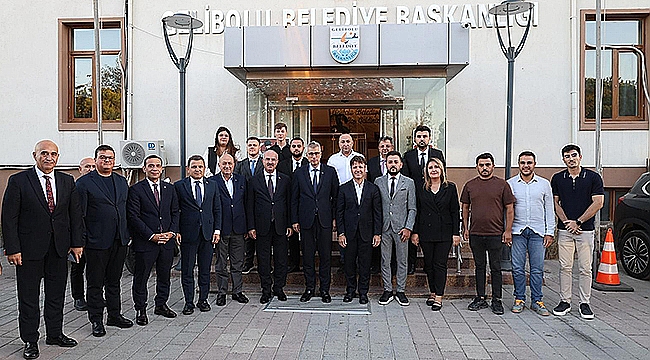 SAĞLIK BAKANI GELİBOLU BELEDİYESİ'Nİ ZİYARET ETTİ