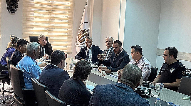 SPOR GÜVENLİĞİ TOPLANTISI VALİ ABAK BAŞKANLIĞINDA YAPILDI