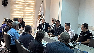 SPOR GÜVENLİĞİ TOPLANTISI VALİ ABAK BAŞKANLIĞINDA YAPILDI