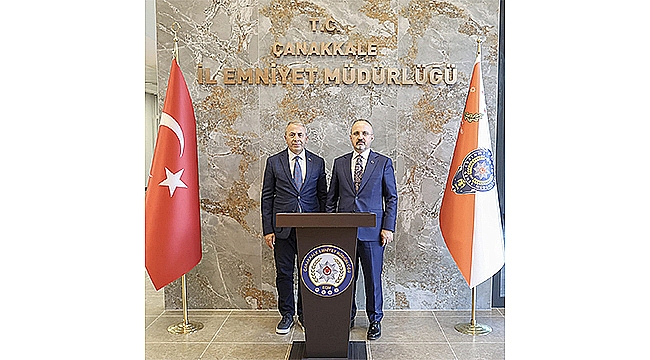 TURAN'DAN EMNİYET MÜDÜRÜ KENAN KURT'A ZİYARET