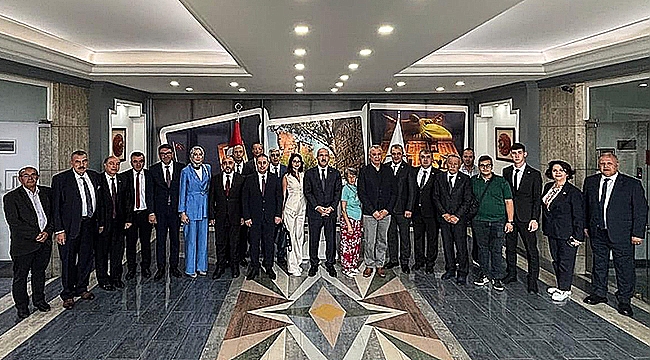 YILIN AHİLERİ VALİ TORAMAN'LA BULUŞTU