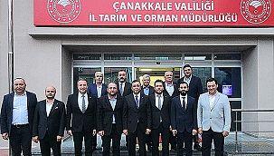 AK PARTİ İLÇE BAŞKANLARINDAN ERGÜN DEMİRHAN'A ZİYARET