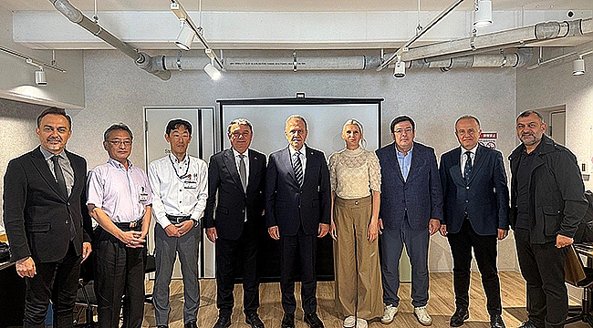 BAŞKAN ERKEK VE BERABERİNDEKİ HEYETTEN İTABASHİ BELEDİYESİNE ZİYARET