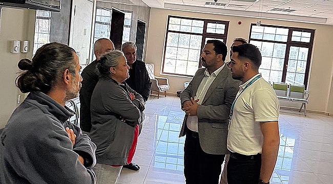 BİGA'DA AKRAN ZORBALIĞI MAĞDURU MURAT DUHA'YA GEÇMİŞ OLSUN ZİYARETİ