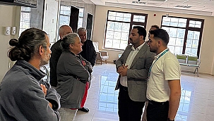 BİGA'DA AKRAN ZORBALIĞI MAĞDURU MURAT DUHA'YA GEÇMİŞ OLSUN ZİYARETİ