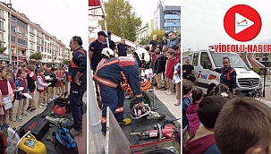 ÇAN'DA AFET FARKINDALIK ETKİNLİĞİ DÜZENLENDİ