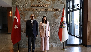 ÇANAKKALE'DE EĞİTİM VE GÜVENLİKTE İŞ BİRLİĞİ GÖRÜŞMESİ