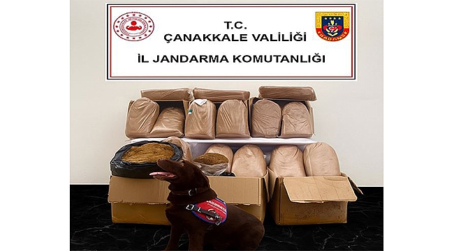 ÇANAKKALE'DE KAÇAKÇILIK OPERASYONLARI SÜRÜYOR