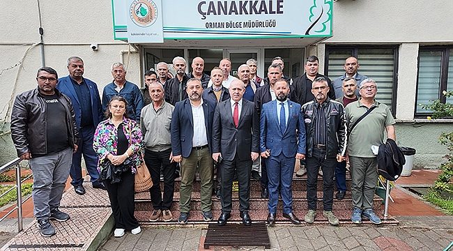 ÇANAKKALE MERKEZ KÖY MUHTARLARIYLA TOPLANTI GERÇEKLEŞTİRİLDİ