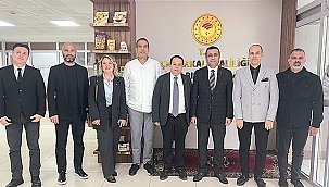 ÇASİAD YÖNETİMİ, İL TARIM VE ORMAN MÜDÜRÜ ERGÜN DEMİRHAN'I ZİYARET ETTİ