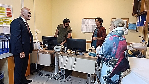 İL SAĞLIK MÜDÜRÜ GÖRGÜLÜ'DEN EZİNE DEVLET HASTANESİ'NE ZİYARET