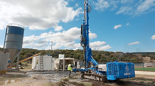 KARABİGA KAPALI SPOR SALONU'NUN YAPIMINA BAŞLANDI