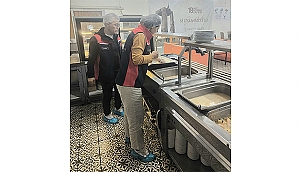 KYK YURT YEMEKHANELERİNDE EŞ ZAMANLI GIDA DENETİMİ