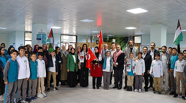 MİNE HAYTA "FİLİSTİN FARKINDALIK ETKİNLİĞİNE" KATILDI