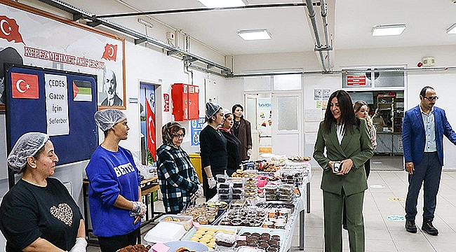 MİNE HAYTA, KEPEZ MEHMET AKİF ERSOY ORTAOKULUNU ZİYARET ETTİ