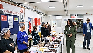 MİNE HAYTA, KEPEZ MEHMET AKİF ERSOY ORTAOKULUNU ZİYARET ETTİ