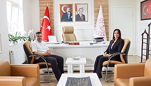 PROF. DR. UĞUR TÜRKMEN'DEN İL MİLLÎ EĞİTİM MÜDÜRLÜĞÜNE ZİYARET