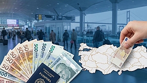 TURİZM GELİRİ 2025'İN ÜÇÜNCÜ ÇEYREĞİNDE %3,9 ARTTI