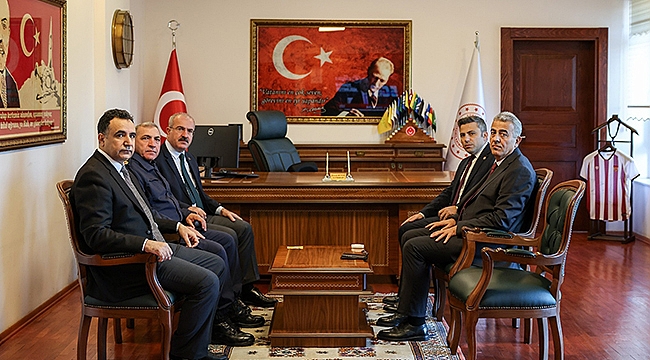 VALİ TORAMAN BAYRAMİÇ KAYMAKAMLIĞINI ZİYARET ETTİ