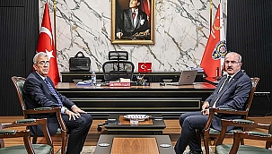 VALİ TORAMAN'DAN İL EMNİYET MÜDÜRÜ DAĞISTANLI'YA ZİYARET