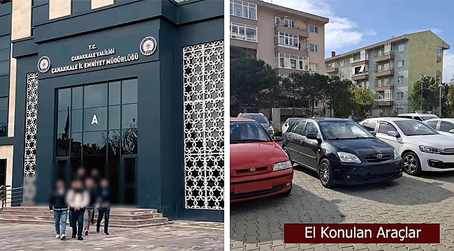 ÇANAKKALE'DE GÖÇMEN KAÇAKÇILIĞINA DARBE!