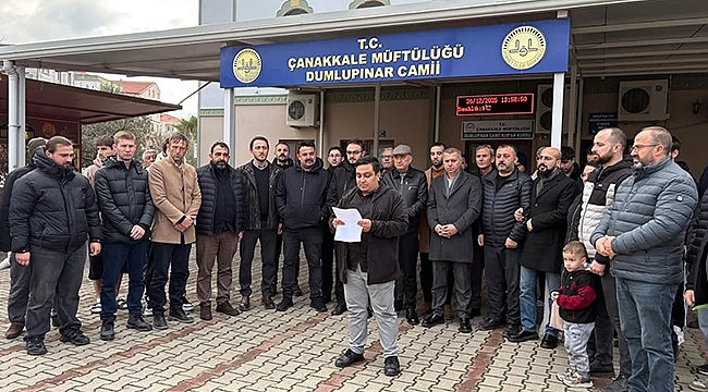 AK PARTİ TEŞKİLATI TÜGVA'NIN BASIN AÇIKLAMASINA KATILDI