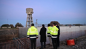 BAŞKAN ERKEK'TEN SAHADA TEKNİK İNCELEME