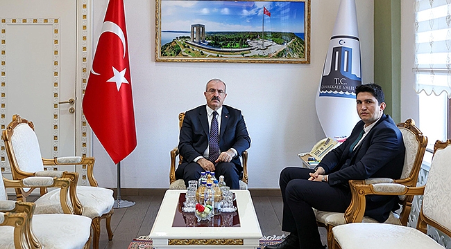 BİGA CUMHURİYET BAŞSAVCISI DEMİR'DEN VALİ TORAMAN'A ZİYARET